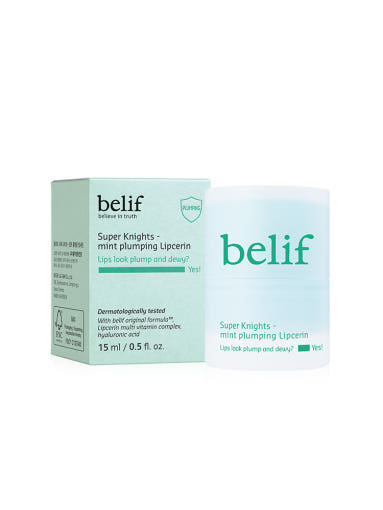 belif Super Knight Mint Pluming Lipcerin 15ml - Korean Skincare | Mirai Skin
