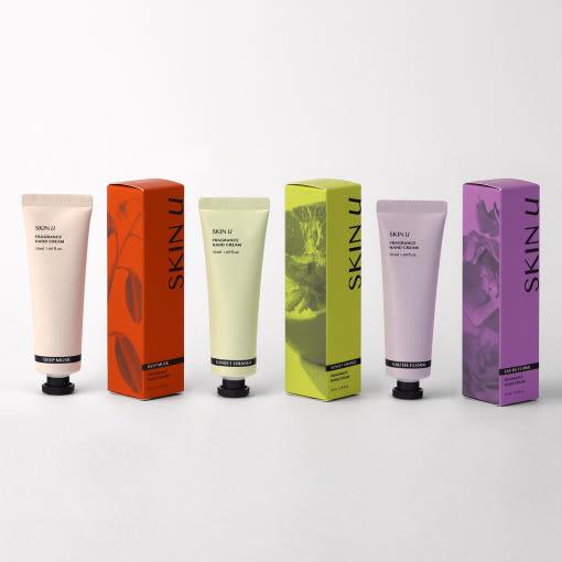 קרם ידיים מבושם SKIN U Fragrance 50ml (3 סוגים)