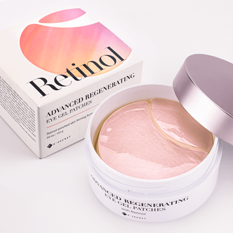 K-SECRET Advanced Regenerating Eye Gel Patches 60ea/102g #RETINOL (Eye Patches) 102 g