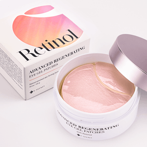 K-SECRET Advanced Regenerating Eye Gel Patches 60ea/102g #RETINOL packaging and details