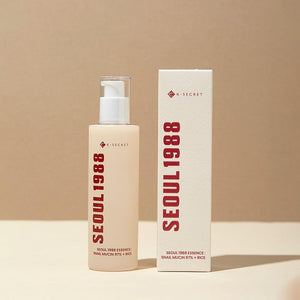 K-SECRET SEOUL 1988 Essence : Snail Mucin 97% + Rice packaging and details