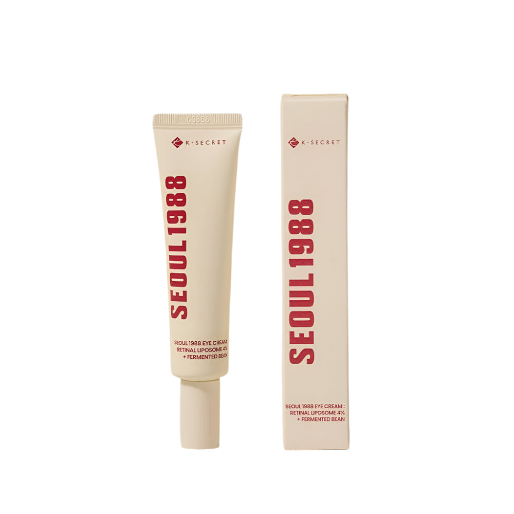 K-SECRET SEOUL 1988 Eye Cream : Retinal Liposome 4% + Fermented Bean 30ml