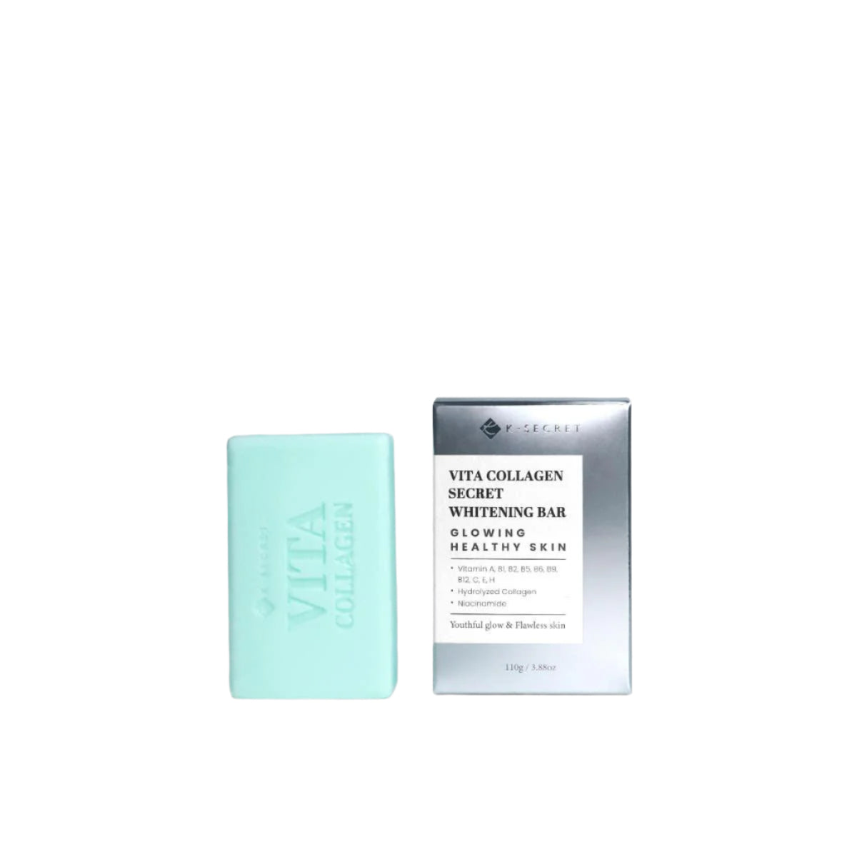 K-SECRET Vita Collagen Whitening Bar 110g (Soap) 110 g