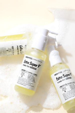 MEDIPEEL Extra Super 9 Plus Pore Tox Cleanser how to use