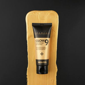 MEDIPEEL Glow 9 24K Gold Mask Pack close-up view