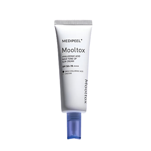كريم واقي شمس MEDIPEEL Hyaluronic Acid Layer Mooltox Mild Tone Up Sun Cream SPF 50+PA++++ 50g