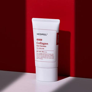 MEDIPEEL Red Lacto Collagen Pore Lifting Sunscreen SPF50+ PA++++ product texture