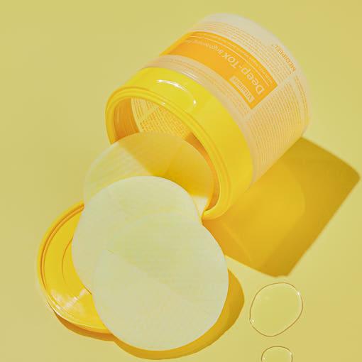 MEDIPEEL Vegan Vitamin Deep-Tox Brightening Pad 70pcs/270ml (Essence Pad) 70 pcs