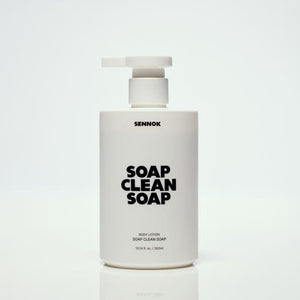 SENNOK Body Lotion Soap Clean Soap packaging and details