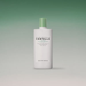 SKIN1004 MADAGASCAR CENTELLA TEA-TRICA SOOTHING SUN MILK SPF 50+ PA++++ packaging and details
