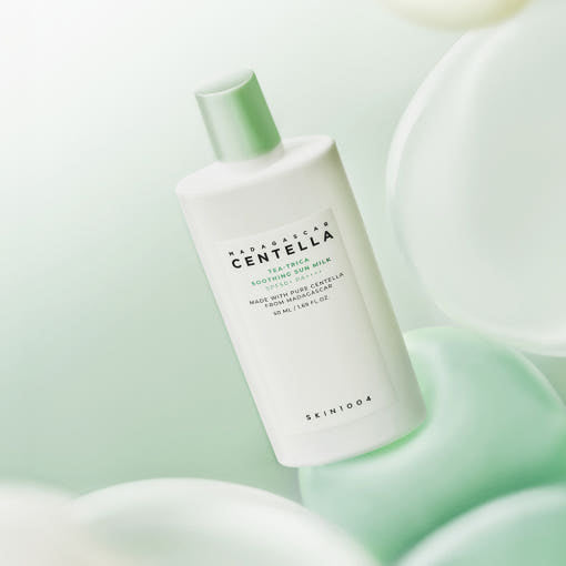 SKIN1004 MADAGASCAR CENTELLA TEA-TRICA SOOTHING SUN MILK SPF 50+ PA++++ 50ml (Sunscreen)