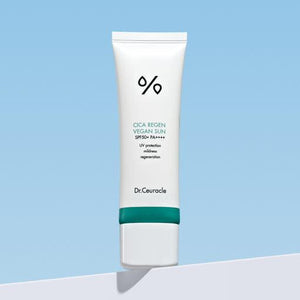 Dr.Ceuracle Cica Regen Vegan Sun SPF50+ PA++++ packaging and details
