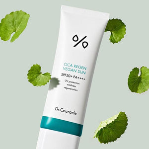 Dr.Ceuracle Cica Regen Vegan Sun SPF50+ PA++++ how to use