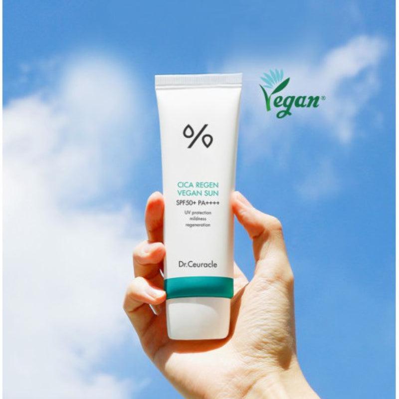 Dr.Ceuracle Cica Regen Vegan Sun SPF50+ PA++++ 50ml (Sun Cream)