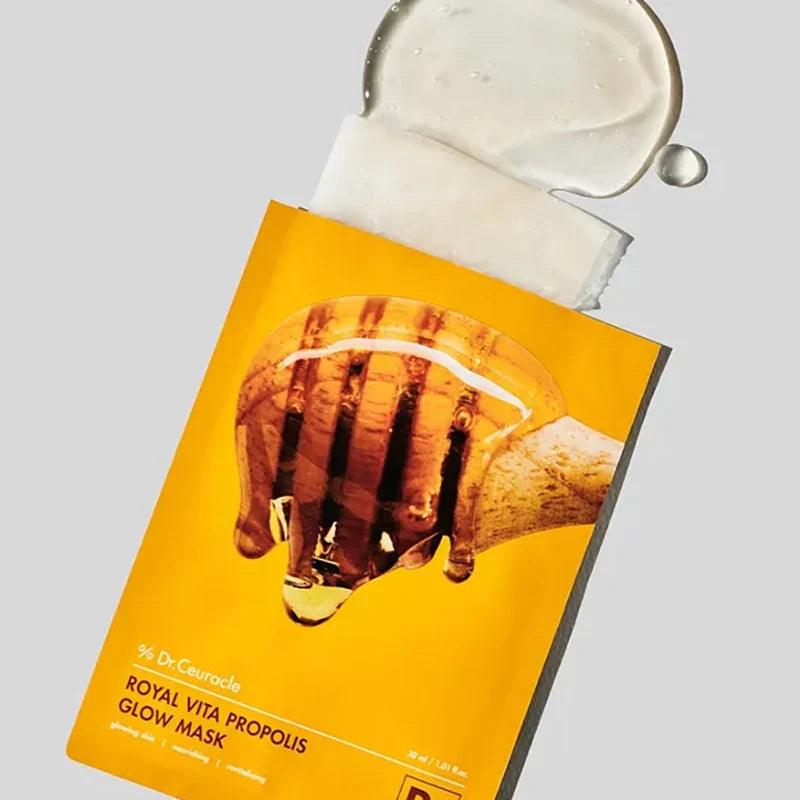 Dr.Ceuracle Royal Vita Propolis Anti-Oxidant Mask (30ml x 10ea) (Facial Mask)