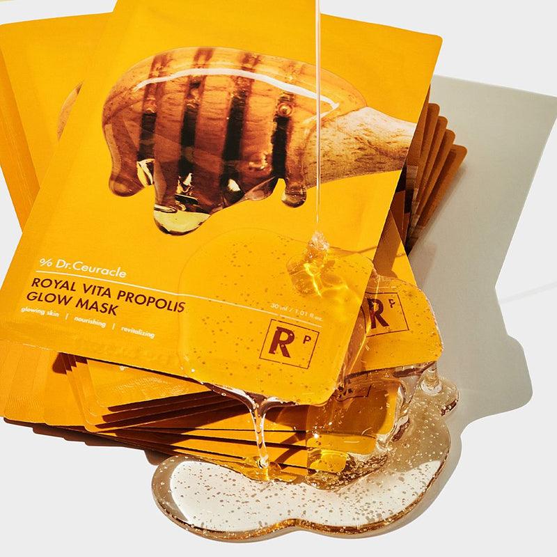 Dr.Ceuracle Royal Vita Propolis Anti-Oxidant Mask (30ml x 10ea) (Facial Mask)