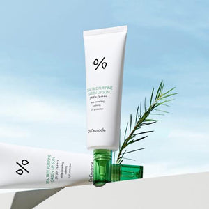 Dr.Ceuracle Tea Tree Purifine Green Up Sun SPF50 PA++++ additional angle