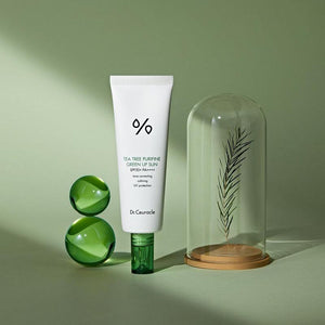 Dr.Ceuracle Tea Tree Purifine Green Up Sun SPF50 PA++++ product texture
