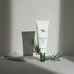 Dr.Ceuracle Tea Tree Purifine Green Up Sun SPF50 PA++++ close-up view