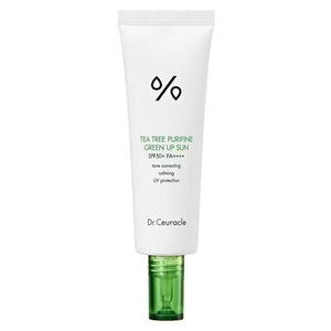 Dr.Ceuracle Tea Tree Purifine Green Up Sun SPF50 PA++++ - Korean Sun Cream