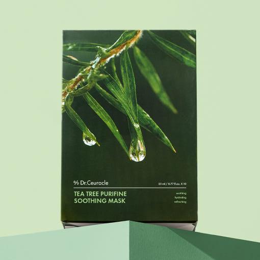 Dr.Ceuracle Tea Tree Purifine Soothing Mask (23ml x 10ea) (Facial Mask)