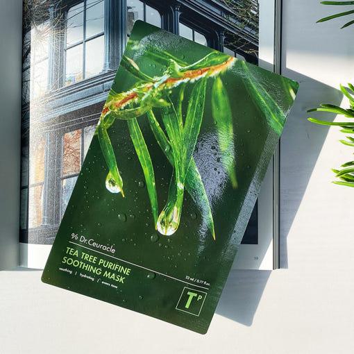 Dr.Ceuracle Tea Tree Purifine Soothing Mask (23ml x 10ea) (Facial Mask)