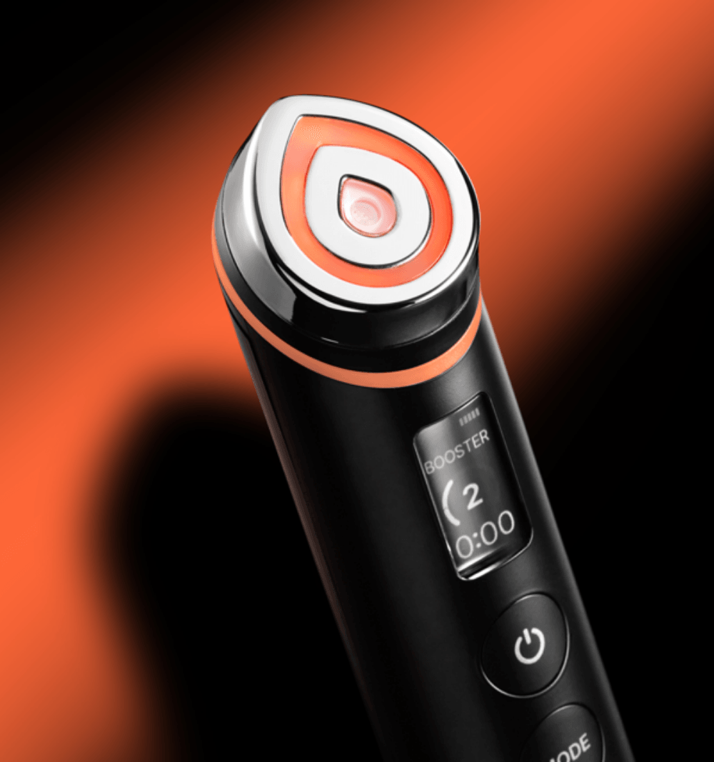 medicube AGE-R Booster Pro #Black – 6-in-1 Glass Glow Skin Device (Beauty Device)