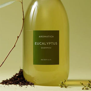 AROMATICA Eucalyptus Shampoo 15 Amino packaging and details