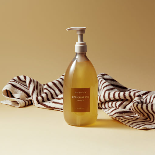 AROMATICA Lemongrass 7 Vita Shampoo 1L - Image 3 - Korean Skincare