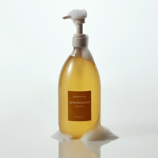 AROMATICA Lemongrass 7 Vita Shampoo 1L - Image 4 - Korean Skincare