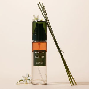 AROMATICA Replenishing Hair Mist Jasmine & Vetiver product texture