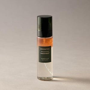 AROMATICA Replenishing Hair Mist Jasmine & Vetiver packaging and details