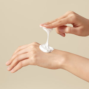I'm from Rice Whip Facial Cleanser product texture