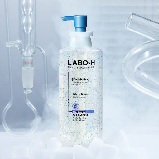 LABO-H Hair Loss Care Scalp Cooling & No Sebum Shampoo product texture