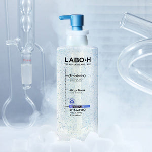 LABO-H Hair Loss Care Scalp Cooling & No Sebum Shampoo product texture
