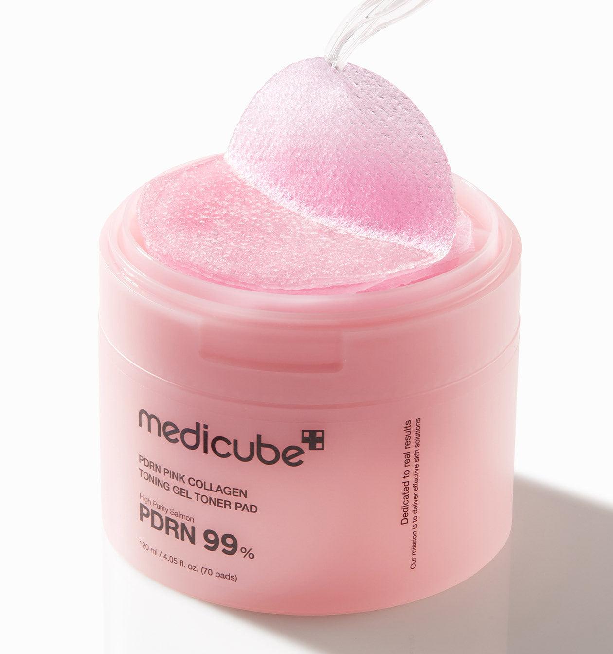 medicube PDRN Pink Collagen Gel Toner Pad 120ml/70pads