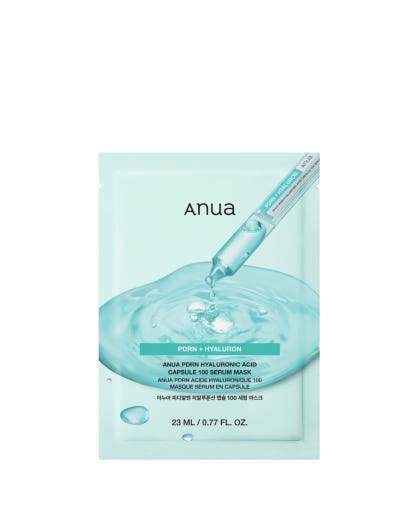 Anua PDRN Hyaluronic Acid Capsule 100 Serum Mask Sheet 23ml*10ea (Facial Mask)