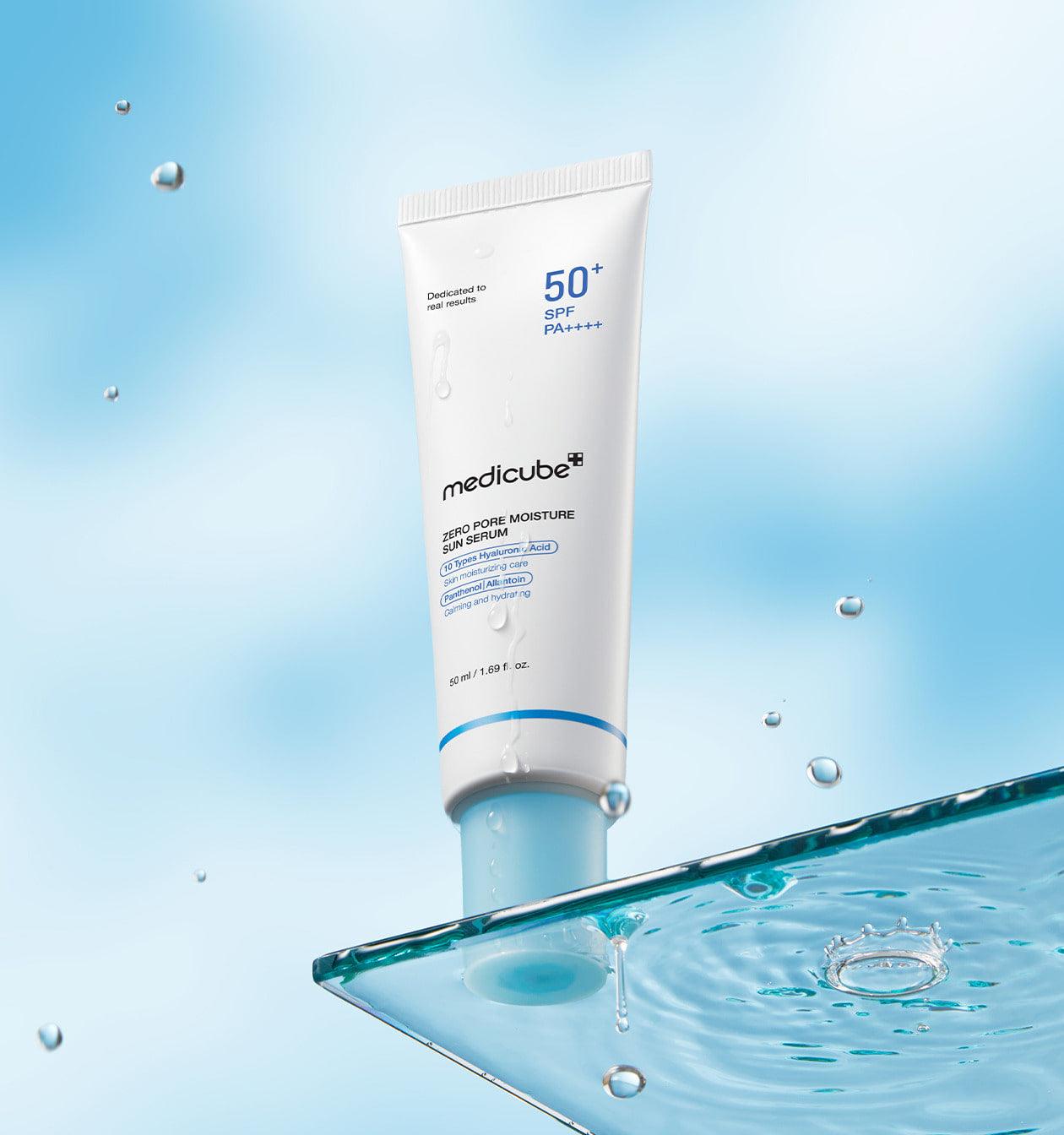 medicube Zero Pore Moisture Sun Serum 50ml (Sunscreen)