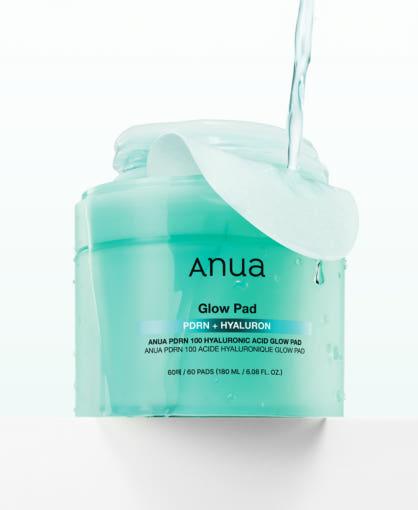 Anua PDRN 100 Hyaluronic Acid Glow Pad 60P/180ml (Toner Pad)