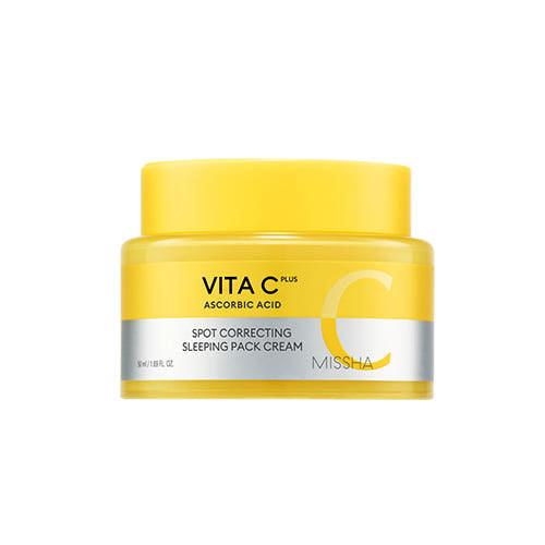 MISSHA Vita C Plus Spot Correcting Sleeping Mask Pack Cream 50ml
