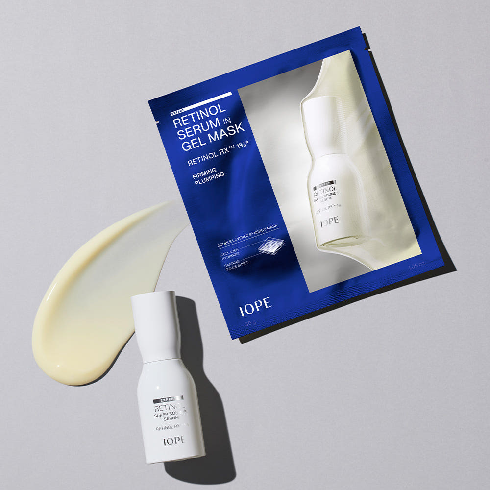 IOPE Retinol Serum In Gel Mask 30g*7ea (Facial Mask) 30 g