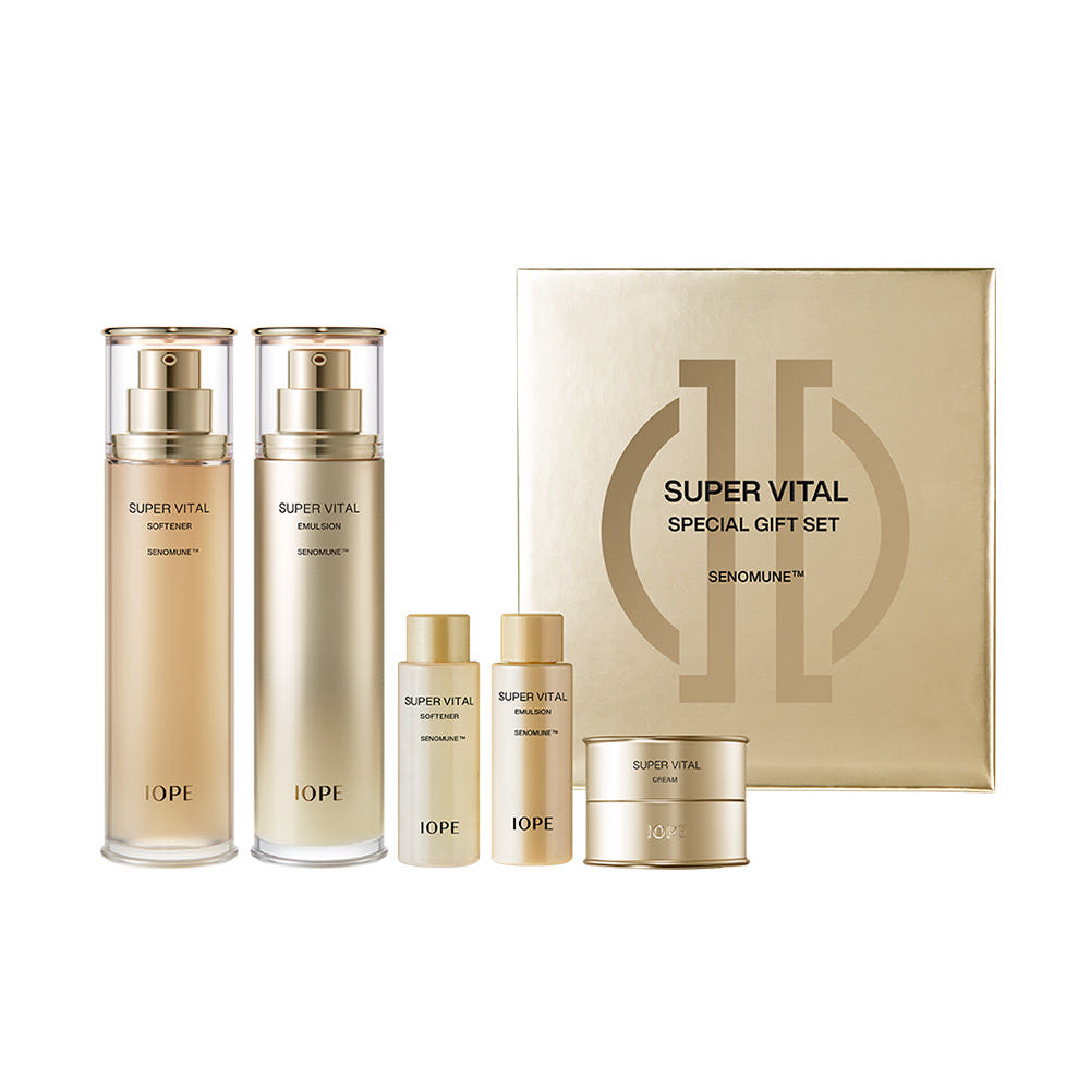 IOPE Super Vital Emulsion + Softner Set (Skincare SET)