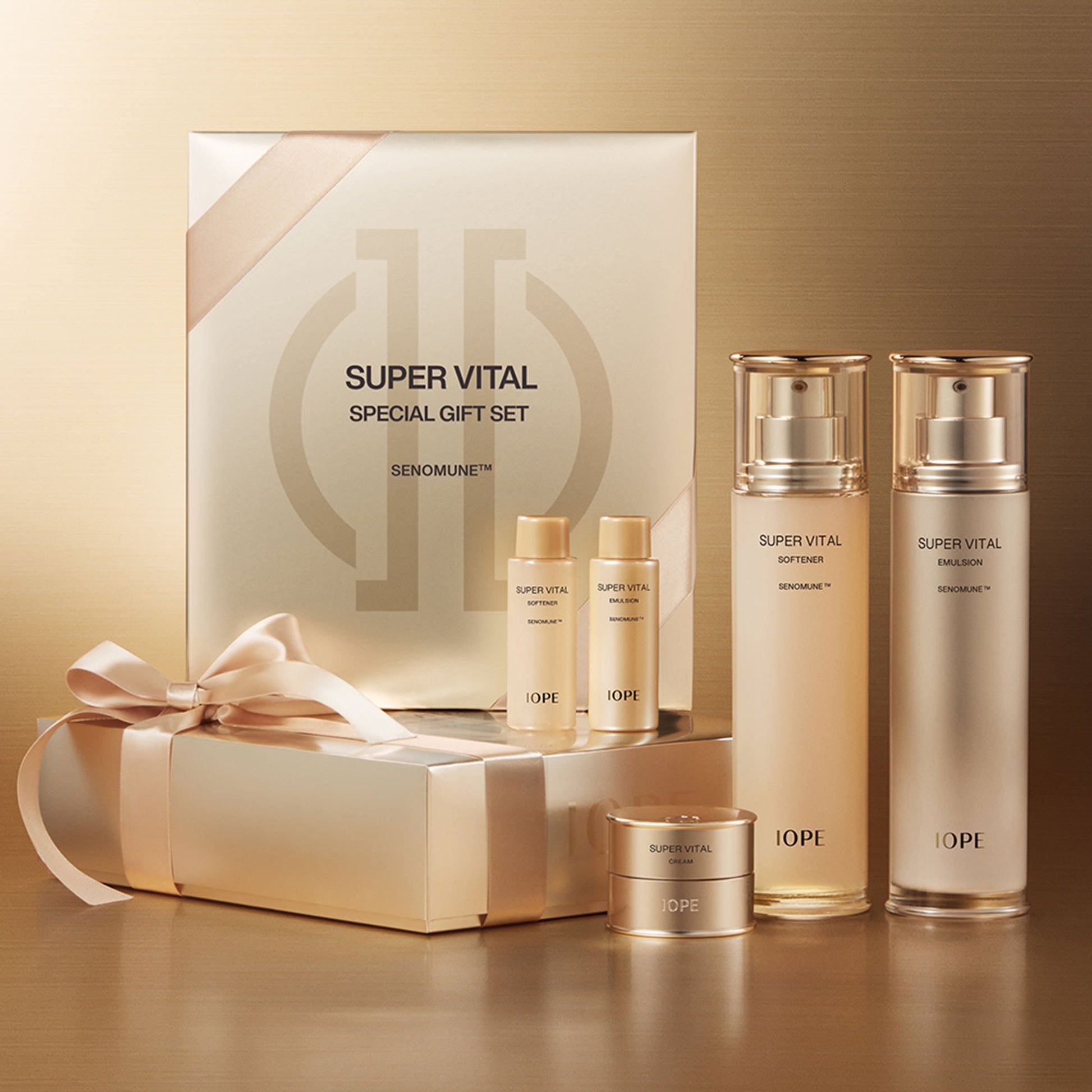 IOPE Super Vital Emulsion + Softner Set (Skincare SET)
