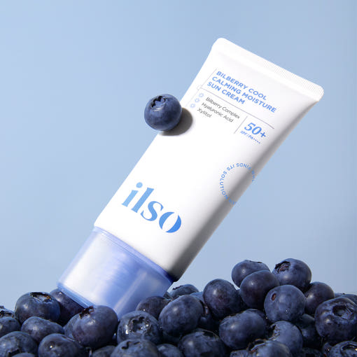 ilso Bilberry Cool Calming Moisture Sun Cream SPF 50+ PA++++ 50ml