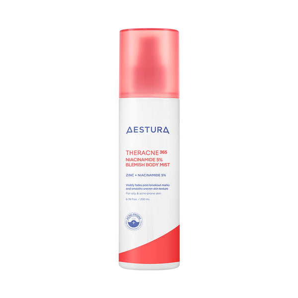 AESTURA THERACNE 365 NIACINAMIDE 5% BLEMISH BODY MIST - Korean Body Mist