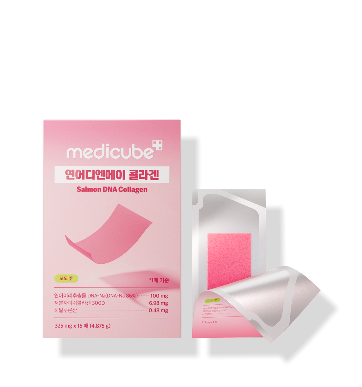 medicube Salmon DNA Collagen 325mg x 15ea - Korean Skincare | Mirai Skin