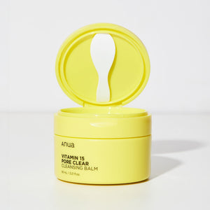 Anua Vitamin 15 Pore Clear Cleansing Balm packaging and details
