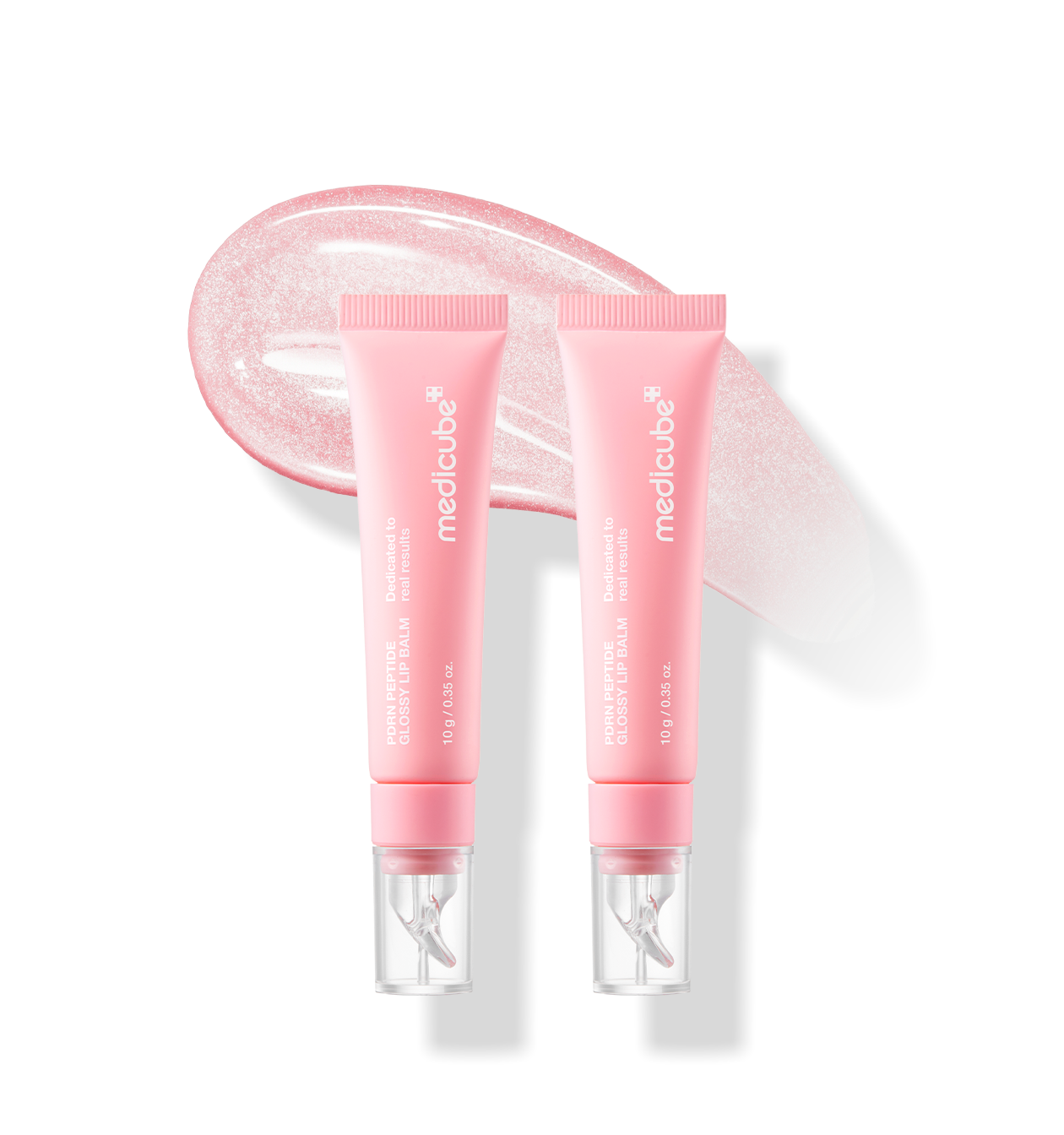 medicube PDRN Peptide Glossy Lip Balm Double 10g X 2ea 10 g