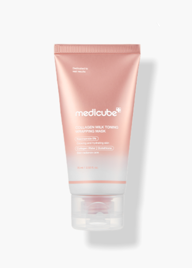 medicube Collagen Milk Toning Wrapping Mask 75ml - Korean Skincare | Mirai Skin