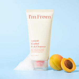 I'm from Apricot Sherbet Pack Cleanser product texture